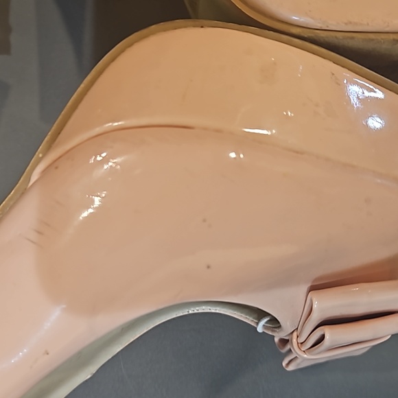Pink bow heels - Picture 9 of 14